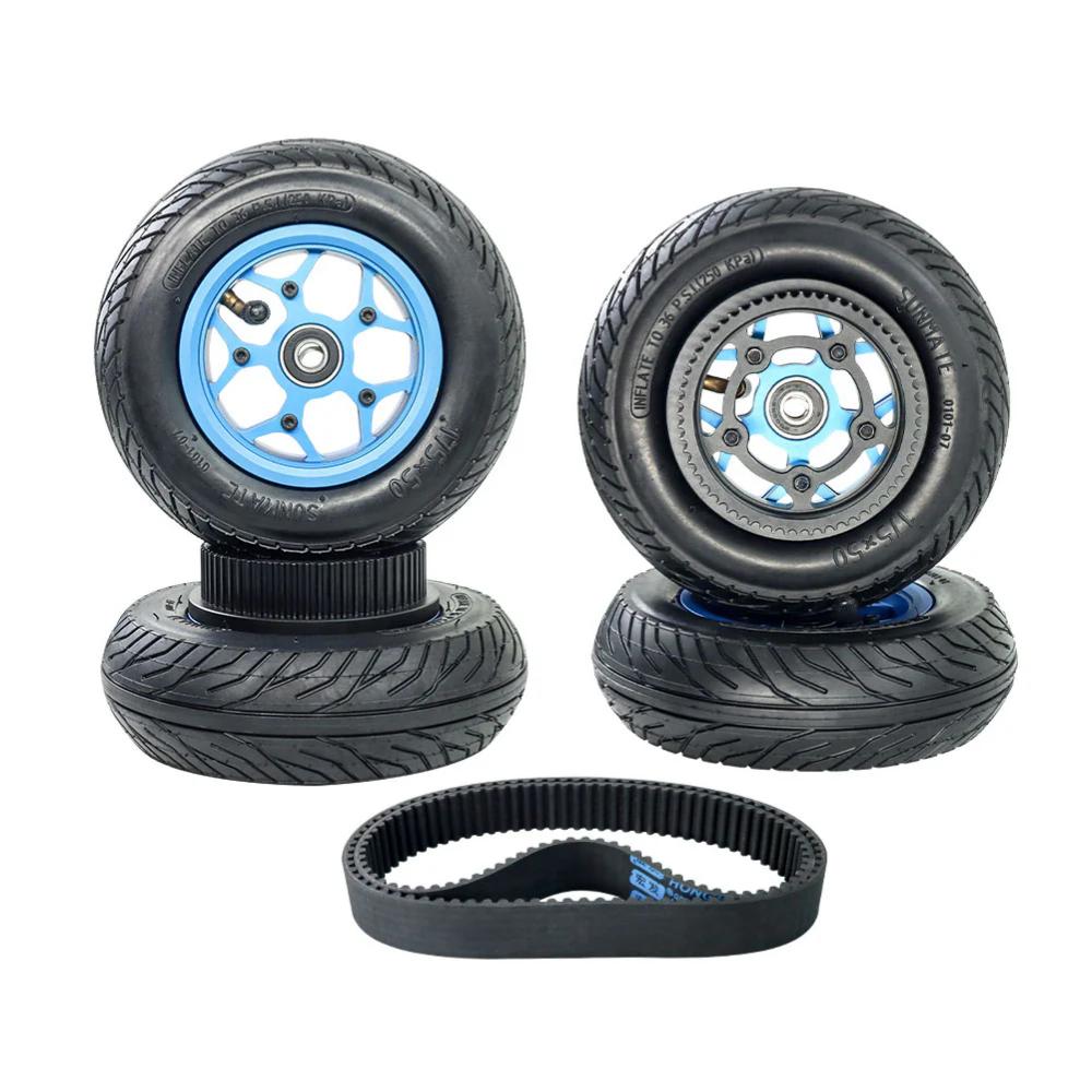 Roues noires 4 pièces 200MM