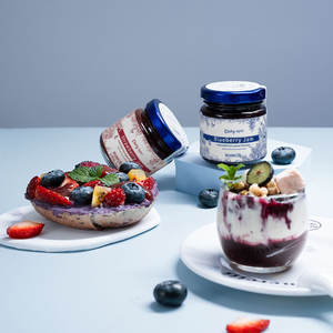 OEM ODM Bubble Tea Ingredients Biscuits Fruit <strong>Jam</strong> Ice Cream Desserts 120G No Added Sucrose Strawberry <strong>Jam</strong> - Product Image 3