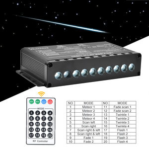 32W Twinkle Effect RGBW Smart APP RF Control LED Car Star Sky Ceiling Kit With Meteor <span class=keywords><strong>Machine</strong></span> & 0.75mm x 800pcs x 4m Cable - Product Image 4