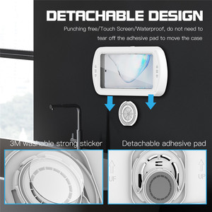 <span class=keywords><strong>Custodia</strong></span> per telefono <span class=keywords><strong>cellulare</strong></span> impermeabile GSCASE bagno <span class=keywords><strong>custodia</strong></span> universale con adesivo per tutti i cellulari - Product Image 5