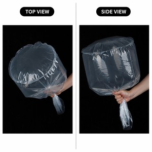 Sacchetti Cilindrici Ultra Sottili in LDPE Trasparente all'Ingrosso, Misura Personalizzata, Richiudibili a Caldo, Flexiloop per Utensili da Cucina e Ombrelli - Product Image 4