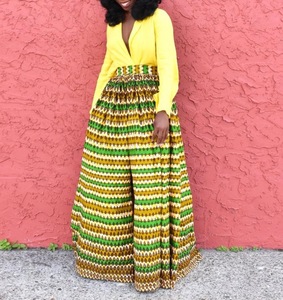 Quần Dài Rộng Ankara Quần Dài In Họa Tiết Boho Quần Châu Phi Thời Trang Dạo Phố Quần Rộng Lạ Mắt Cho Nữ - Product Image 3