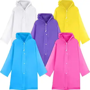 Factory Wholesale Transparent Children's Boys and Girls Waterproof and Environmentally Kids Raincoat Waterproof for Promotion