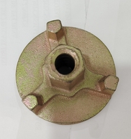 Support de base en U en acier galvanisé pour échafaudage moderne, fixation inférieure et supérieure, haute résistance, usage extérieur, fourni par l'usine