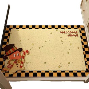 Cartoon Entrance Mat Silk Loop Rectangle Water Wash Welcome Doormat Indoor <b>Home</b> Use - Product Image 5