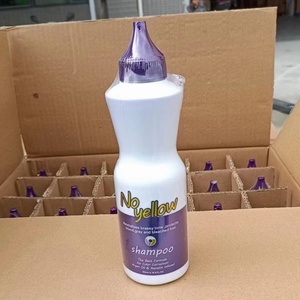 Fórmula Reparadora Herbal Anti-Amarillamiento OEM que Combate los Tonos Naranjas y Amarillos en el Cabello Decolorado, Champú para el Cabello Teñido - Product Image 6