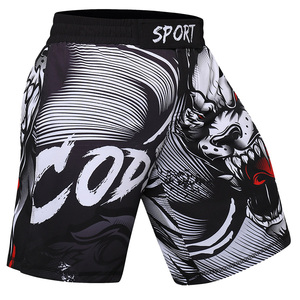 China, ropa de gimnasio de fitness para boxeo mma pantalones cortos - Product Image 3
