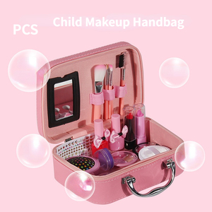 Juego de Cosméticos Lavables de Plástico Ecológico para Niñas, Kit de <span class=keywords><strong>Maquillaje</strong></span> para Bebés y Niñas, Juguetes de Belleza - Product Image 2