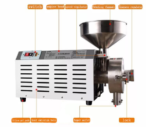 Mini Commercial <b>Grain</b> Hammer Mill Powder for Nuts & <b>Grains</b> Stainless Steel Construction Stainless Steel Coffee - Product Image 4