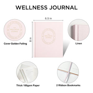 Personality Logo Custom Design Inner Pages Printing Pu Leather Cover with Gift <b>Box</b> Authentic Self love Journal - Product Image 2