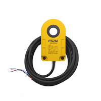Capteur de proximité inductif annulaire industriel pour la détection de métaux et de petites billes d'acier, résolution 1 mm, sensibilité réglable