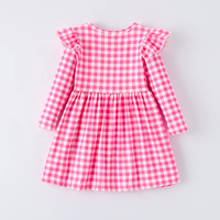 Robes de Noël pour Filles, Collection Boutique, Manches Longues, Boutonnées, Respirantes, Vente en Gros, Automne Hiver, Prix Bas, Sans Taxes Douanières