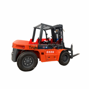 Carretilla elevadora de gran tonelaje HELI Nueva carretilla elevadora diésel CPCD80 de 8 toneladas Maquinaria logística exportada a África - Product Image 1