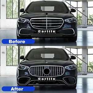 W223 passe aux kits de carrosserie S63 <span class=keywords><strong>AMG</strong></span> pour Mercedes Benz <span class=keywords><strong>Classe</strong></span> <span class=keywords><strong>S</strong></span> W223 2021 + avec grille de pare-chocs avant arrière. - Product Image 1