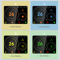 Télécommande sans fil programmable Mitsubishi Smart Life VRF Zigbee pour thermostat de climatisation centralisée compatible avec les assistants vocaux
