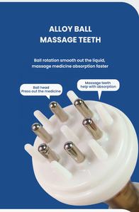 Cabezal aplicador de Minol para el cuero cabelludo, Bola de aceite esencial, masaje, 1ml, suero Dil para aplicación de excavación, peine guía para el cabello, masaje para el cuidado del cuero cabelludo, Brus - Product Image 6