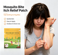 Patch anti-démangeaisons naturel OEM ODM pour piqûres de moustiques, apaisant et anti-démangeaisons, pour enfants et adultes, utilisation en extérieur, personnalisable