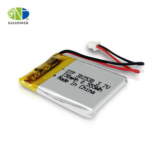 BIS-zertifizierte kunden spezifische wiederauf ladbare <span class=keywords><strong>3</strong></span>,7-V-Polymerbatterie 302530 150-mAh-Li-Ionen-Lithium-Beutelzellen Beutel Lithium-Ionen-Batterien - Product Image 3