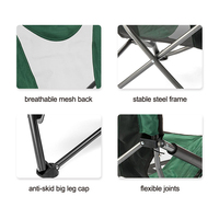 Chaise longue d'été en maille, Portable et pliable, chaises de plage en mer pour le Camping en plein air