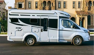 2026 rentable CampTransmission gran Spacecamper automático todoterreno Camper Van cámara trasera dirección izquierda cuero eléctrico - Product Image 3