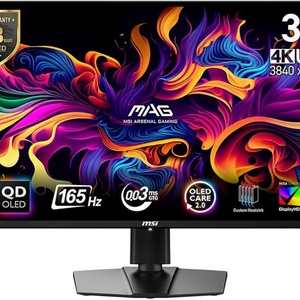 MSI MAG QD-OLED 321UP 32นิ้ว3840x2160 (UHD) จอคอมพิวเตอร์165Hz เอียงปรับความสูงได้ลำโพง0.03MS สีดำ - Product Image 6