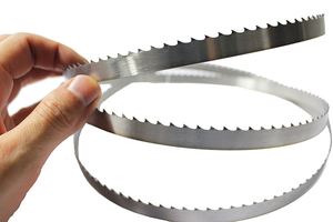 Lame per seghe a nastro per la <span class=keywords><strong>lavorazione</strong></span> del legno in materiale bimetallico importato vendita calda per il taglio di seghe a nastro per legno duro e metallo - Product Image 5