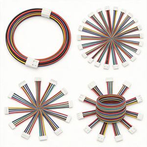 موصل سلكي للوحة الإلكترونية بـ 2 سن وسلك بـ 2 سن مع مقبس بـ 3 سن مع سلك للاتصالات الإلكترونية الأساسية ومشاريع الهواة - Product Image 1