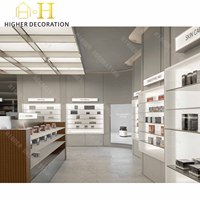 Meubles de présentation pour salon de beauté, design professionnel pour magasin de maquillage, étagère murale, vitrine, armoire de présentation de cosmétiques personnalisée