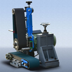 100mm brede goedkope draagbare automatische metaalpolijstmachine, plaatmetaal vlak ontbraammachine, roestvrijstalen schuurmachine - Product Image 3