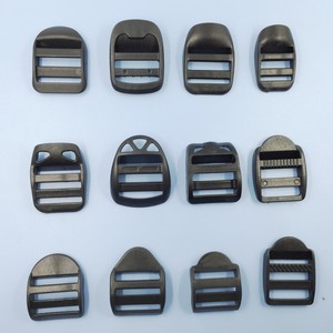 <b>Plastic</b> Adjustable Buckle 5cm 3.8cm 3.2cm 2.5cm 2cm 1.5cm <b>Sliding</b> Buckle For Bags Bag Accessories Durable Black - Product Image 3