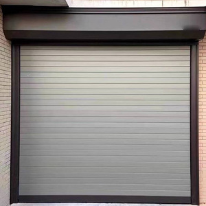 Nâu cửa hàng ngoài trời bán công nghiệp nhôm an ninh thép tự động cách nhiệt con lăn màn trập cửa cho doanh nghiệp - Product Image 2