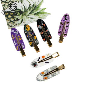 Goreisi Liền Mạch Side Tóc Clip Cross-Biên Giới Halloween Mỏ Vịt <span class=keywords><strong>Bangs</strong></span> Kẹp Tóc Cho Đảng Những dịp - Product Image 1