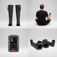 Masseur de jambes à pression d'air, produits de résolution de problèmes, bottes de récupération à compression pneumatique 2025