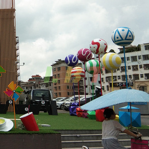 Libit Fiberglass <b>Balloon</b> Sculpture <b>Customized</b> Colorful Outdoor Decoration Landscape Art - Product Image 3