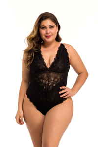 Corset Body Teddy Transparent Japonais pour Femmes Matures, Grande Taille, Tout en Dentelle, Sexy <span class=keywords><strong>Femme</strong></span> Angleterre, <span class=keywords><strong>Lingerie</strong></span> Sexy pour Filles - Product Image 3