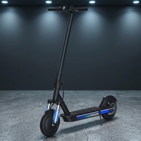 Trottinette électrique pliable à deux roues 36V 25 km/h avec capteur, étanche, pneus de 8,5 pouces, longue autonomie, rapide et portable pour adultes