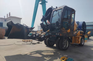 Self Loading Concrete Mixer <b>Truck</b> 3.5 Cubic Meter Self Feeding Concrete Mixer Mobile Concrete Mixer for Sale - Product Image 5