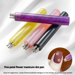 ปากกาเพ้นท์เล็บลายดอกไม้ Aimeier รุ่นใหม่ วัสดุอะคริลิค สำหรับมืออาชีพและงาน DIY  รับทำโลโก้ตามสั่ง - Product Image 4