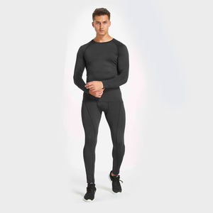 2 件套保暖长款凉爽干爽压缩运动服套装打底衣上衣下装 - Product Image 4