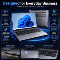 Ordinateur portable AI de haute qualité Win11 15,6 pouces Intel Ultra5 225H 24 Go LPDDR5 512 Go SSD PCIe, livraison rapide, idéal pour les professionnels de la conception.