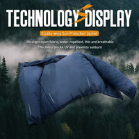 Chaqueta de Protección Solar de Alto Rendimiento Personalizada con Cremallera para Hombre, Marca Privada, Resistente, Tecnología Soft Shell, Servicio OEM Integral Premium