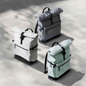 Sac à dos décontracté Mijia à bords roulés, capacité de 23 L, sac à bandoulière, sac d'école, sac de style de vie, sac de loisirs - Product Image 6