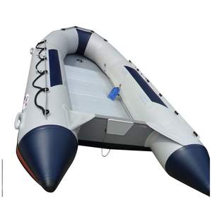 Oferta caliente: Bote de rescate rápido Comax OEM/ODM, embarcación inflable de madera contrachapada, barco pesquero, bote de remo con piso de aluminio, para salvamento. - Product Image 1