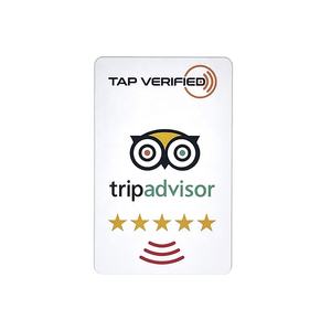 Carte Professionnelle NFC Intelligente en PVC Plastique TripAdvisor Snapchat Instagram Google Avis avec Code QR - Product Image 5