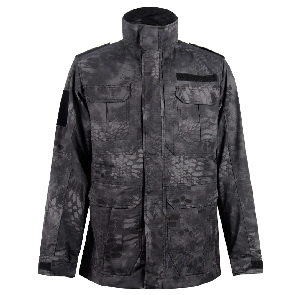 Vêtements M02 Field Parka de Camouflage Python noir