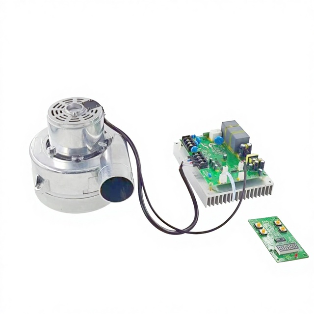Motors Manufacturer 2200W High Pressure AC 380V Full Premixed Brushless Blower Aluminium