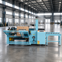 Machine d'emballage automatique réglable HEKON pour cartons, ouverture de caisses, pliage du fond, scellage par ruban adhésif, érigeuse de cartons OEM
