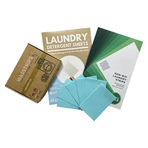 Eco-Friendly Manufacturer Laundry Detergent Paper Sheets Eco Friendly Laundry Detergent Sheets