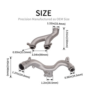 Manguera de refrigerante de aluminio para Land Rover LR092992 LR090630, pieza de repuesto 4401 - Product Image 2