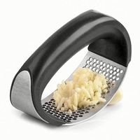 Keuken Knoflookpers Comfortabele Grip Roestvrij Staal Knoflookpers Knoflookhakker